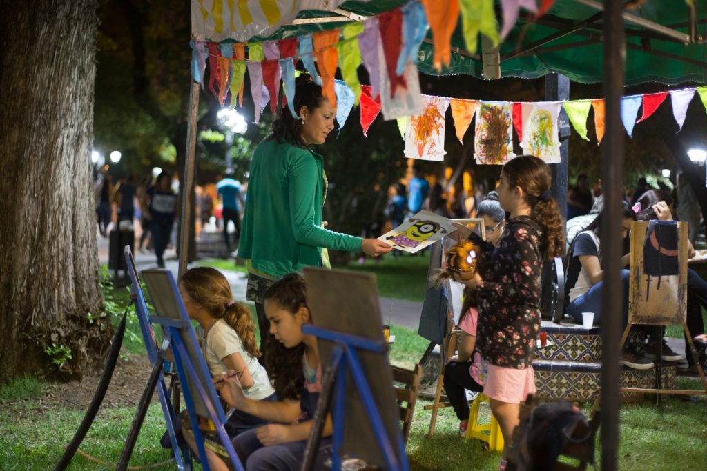 plaza españa niños