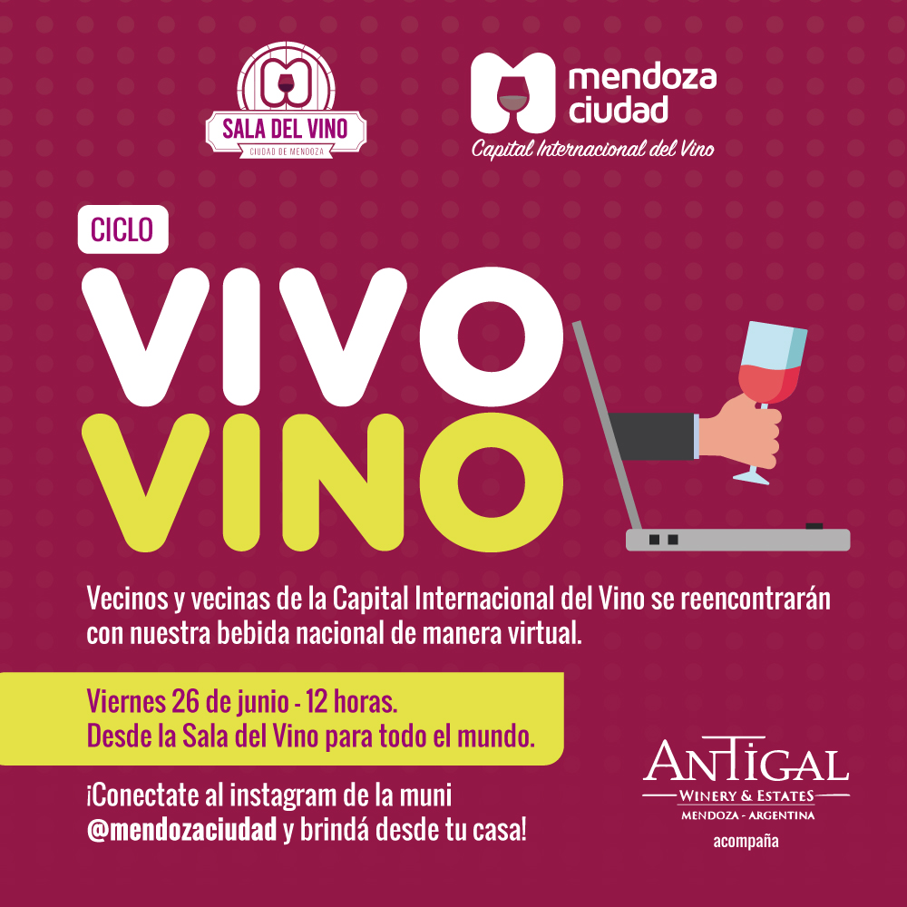 vivo vino 26 de junio Redes